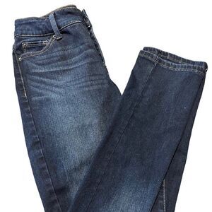 Time and Tru Straight Leg Dark Wash Denim‎ Jeans - Size 6